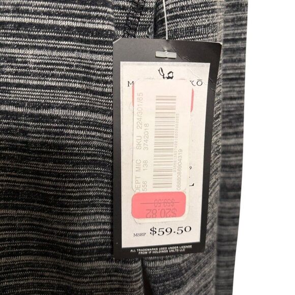 Marc Ecko Sweater Men's 2XL Gray Cardigan Cut & Sew Button Long Sleeve NWT - Picture 5 of 9